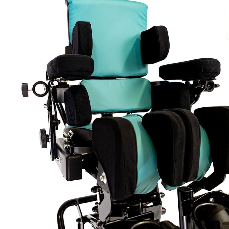 ODE sittesystem med individuell bekkenkontroll og postural støtte.