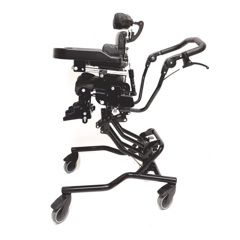 Mobilt understell for ODE sittesystem, sidevisning.