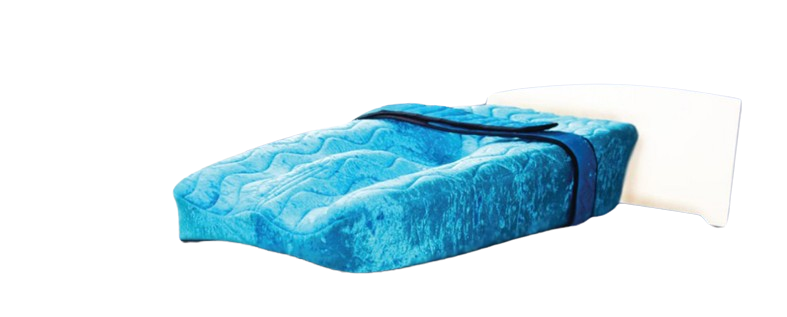sleep-pod i fargen blå